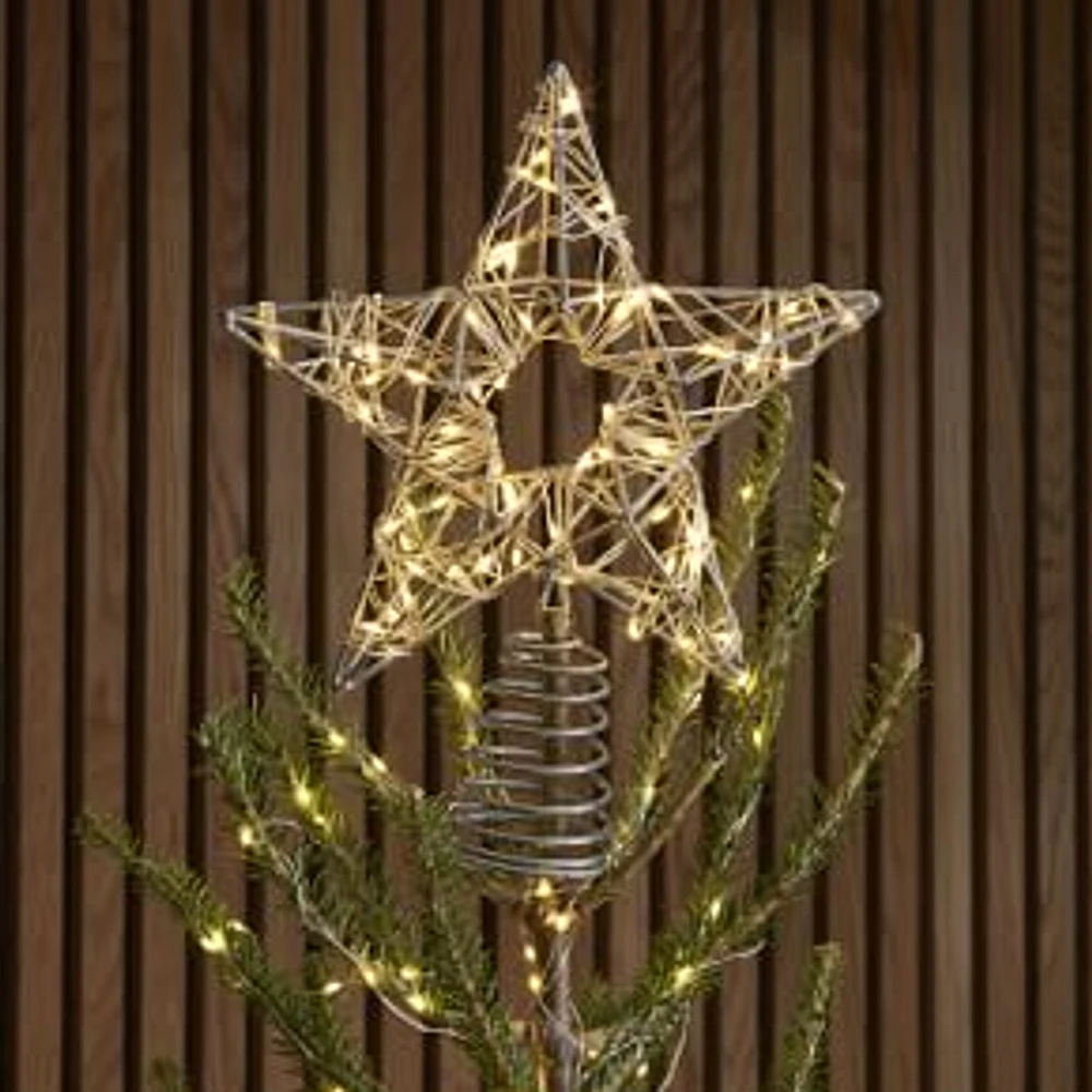 Shining Star Tree Topper, 12"