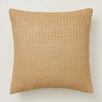 Faux Jute Indoor/Outdoor Pillow | West Elm