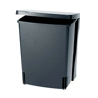 Brabantia Built In Trash Can, 2.6 Gallon, Black