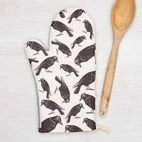 Crow Oven Mitt