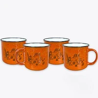 Desert Ceramic Campfire Mug Set of 4