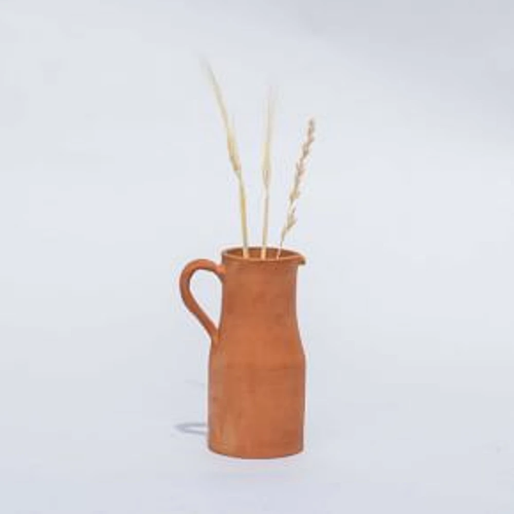 Artisanal Terracotta Pitcher