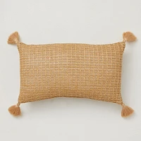 Faux Jute Indoor/Outdoor Pillow | West Elm