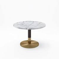 Orbit Extra Large Round Dining Table- Faux Marble | West Elm