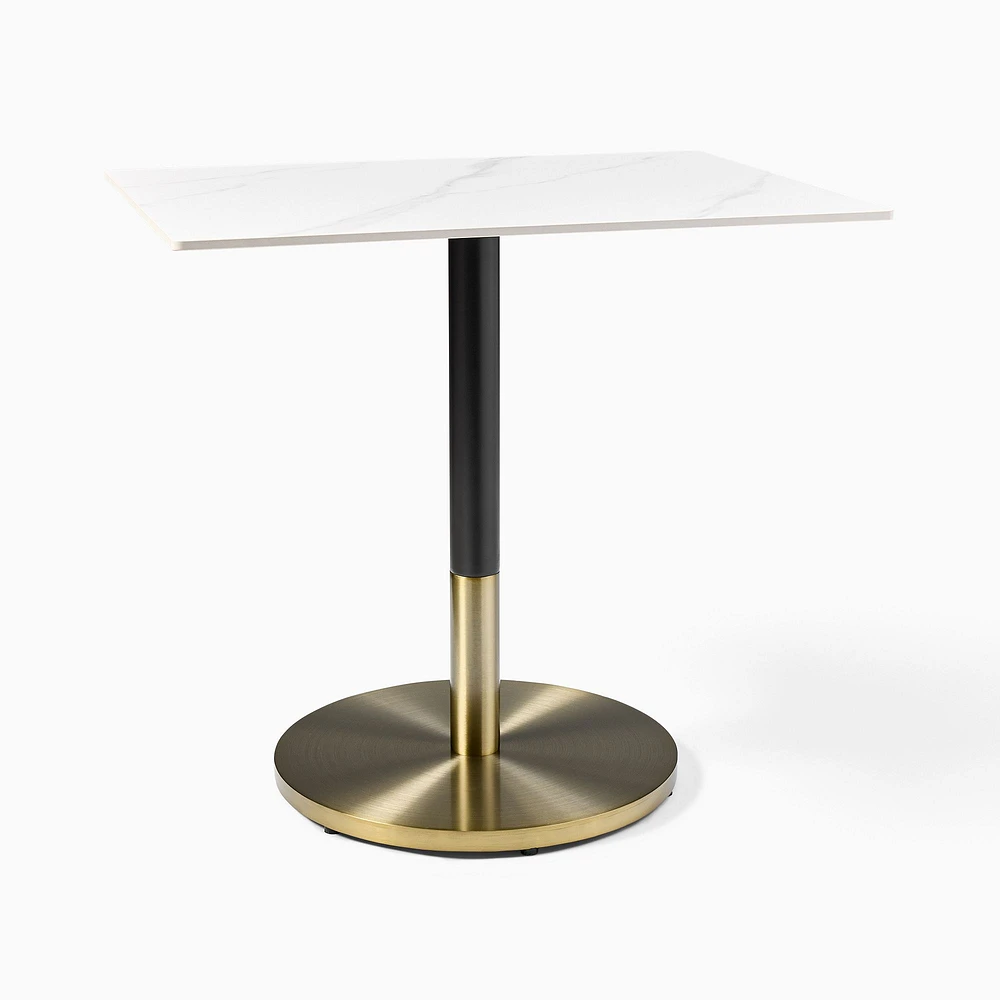 Orbit Restaurant Rectangle Dining Table - Porcelain | West Elm