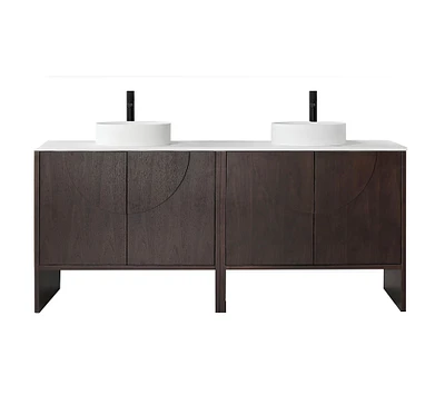 Lorimer Double Bathroom Vanity (72") | West Elm