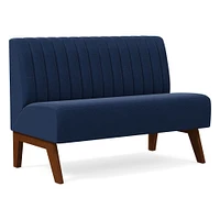 Novak Banquette - Vertical Channel Tufting | West Elm