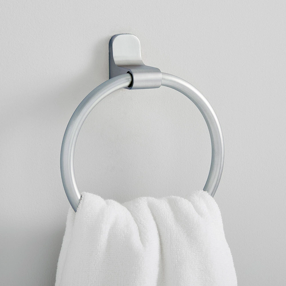 Mid-Century Contour Towel Rings | West Elm