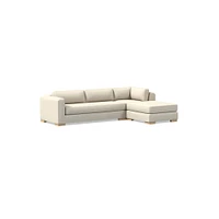 Nassau 3-Piece Ottoman Sectional (117") | West Elm