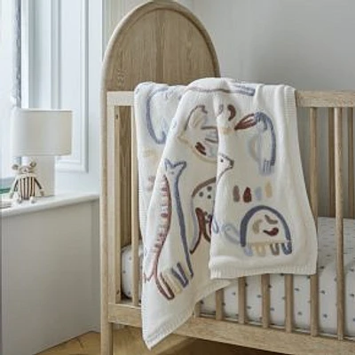 West Elm x PBK Critter Heirloom Baby Blanket