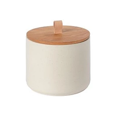 Pacifica Canister, Vanilla, Large, 8"