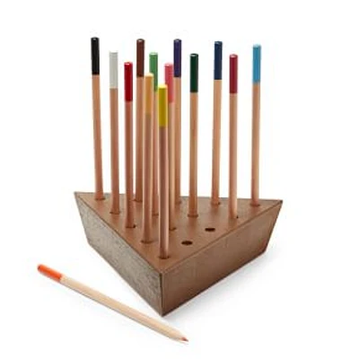 MoMA Collection Writer's Block Game, Wood, Multi