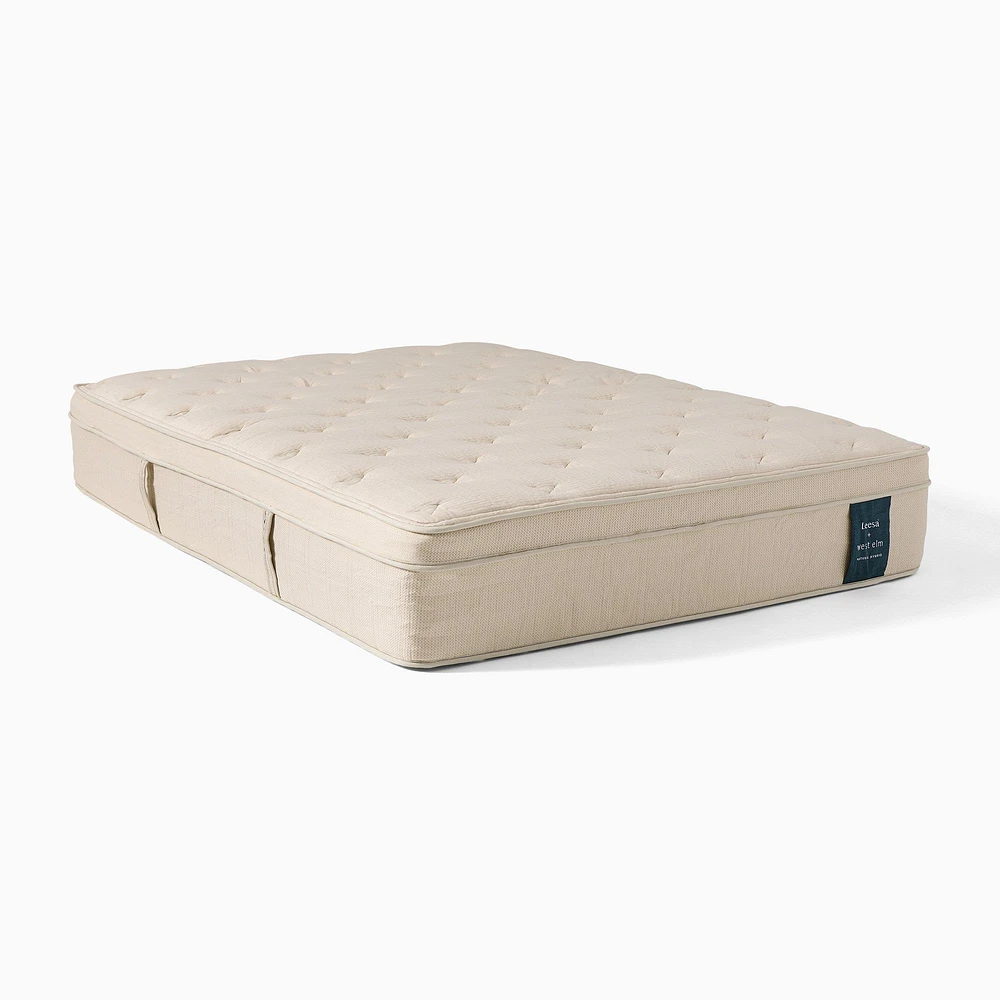 Leesa + West Elm Natural Hybrid Mattress |