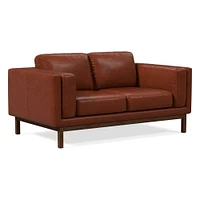 Dekalb Leather Sofa (68"–96") | West Elm