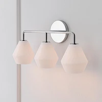 Sculptural 3-Light Geo Sconce | West Elm