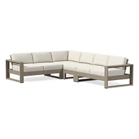 Portside Outdoor -Piece L-Shaped Sectional Cushion Covers | West Elm