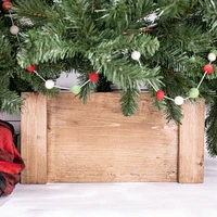 The McGarvey Workshop Wood Tree Skirt | West Elm