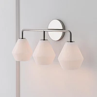 Sculptural 3-Light Geo Sconce | West Elm