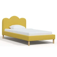 Jackie Scalloped Platform Bed | West Elm