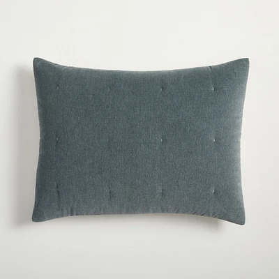 Open Box: Classic Cotton Velvet Tack Stitch Quilt & Shams | West Elm