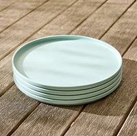 Modern Melamine Outdoor Dinner Plate Sets | West Elm