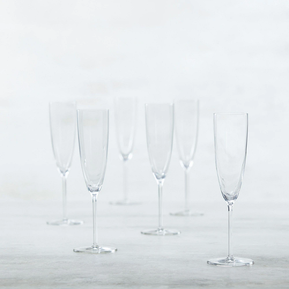 Schott Zwiesel Era Champagne Glasses (Set of 6) | West Elm