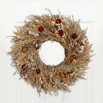 Dried Desert Sun Wreath | West Elm