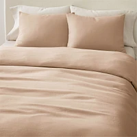 Open Box: European Linen Duvet, King, Midnight