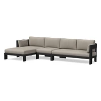 Caldera Aluminum Outdoor -Piece Chaise Sectional Cushion Covers | West Elm