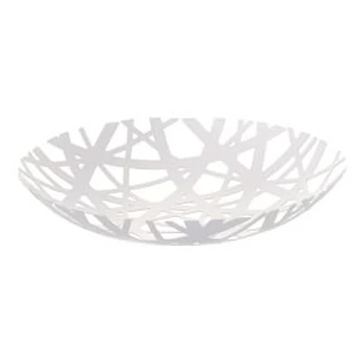 Yamazaki Tower Fruit Bowl, White