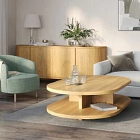 Delmonico Coffee Table, Natural