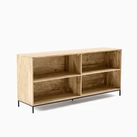 Industrial (64") Open Storage Modular Bookcase, Mango