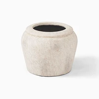 Colin King Washed Ficonstone Planters | West Elm