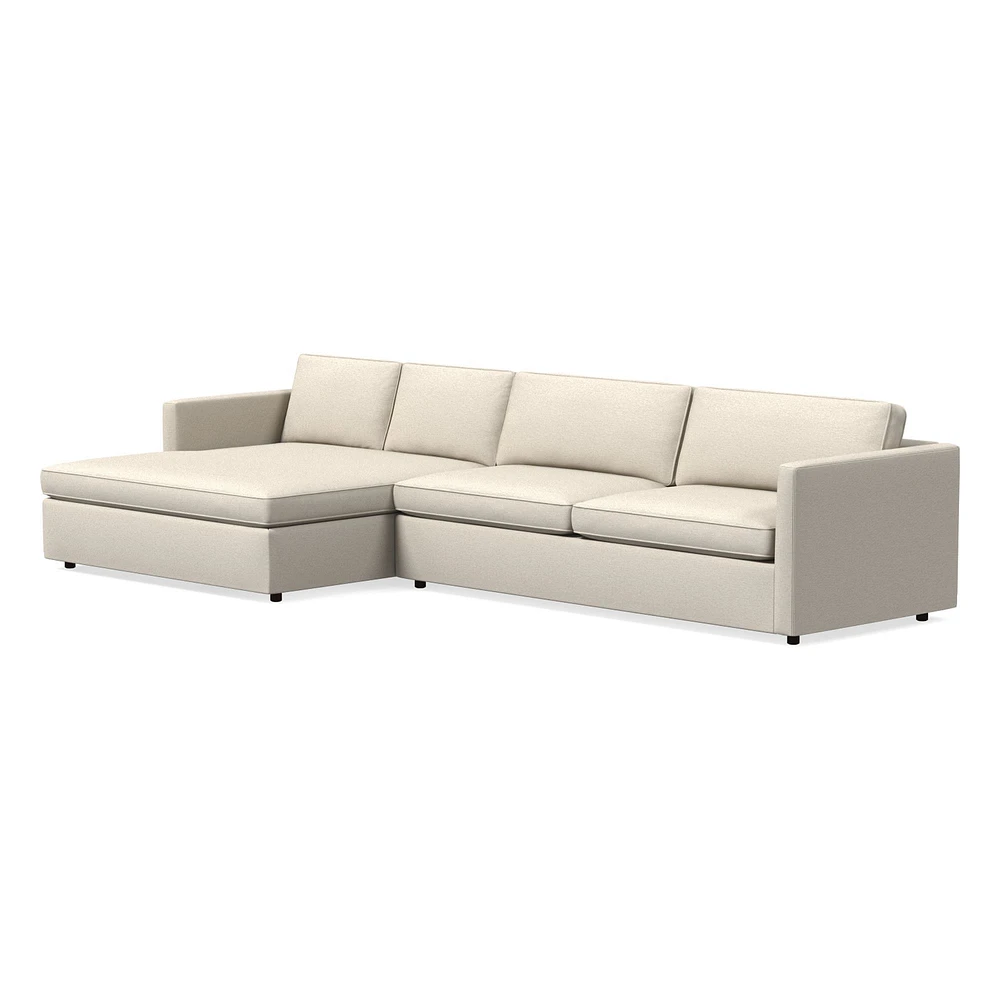 Harris Double Wide Chaise Sectional | Sofa With West Elm