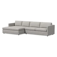 Harris Double Wide Chaise Sectional | Sofa With West Elm