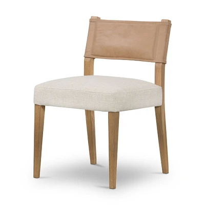 Leather-Backed Dining Chair (Set of 2) | West Elm