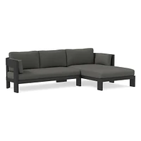 Caldera Aluminum Outdoor -Piece Chaise Sectional Cushion Covers | West Elm