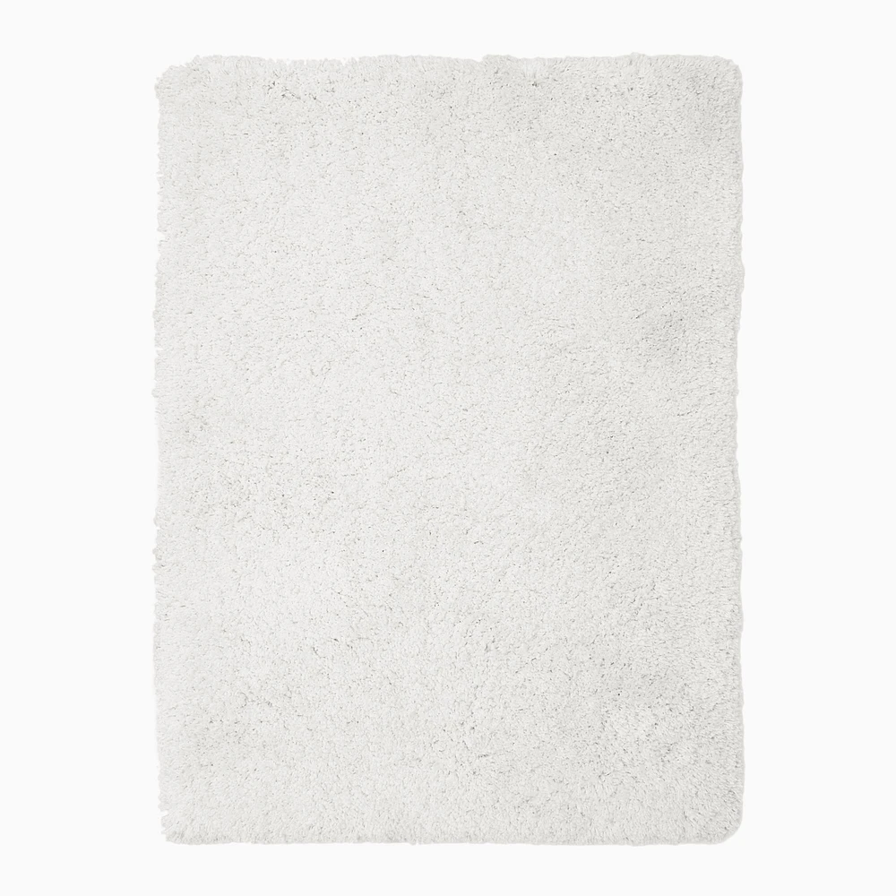 Open Box: Cozy Plush Rug, White, 8'x10'