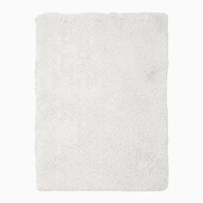 Open Box: Cozy Plush Rug, White, 8'x10'