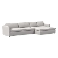 Harris Double Wide Chaise Sectional | Sofa With West Elm