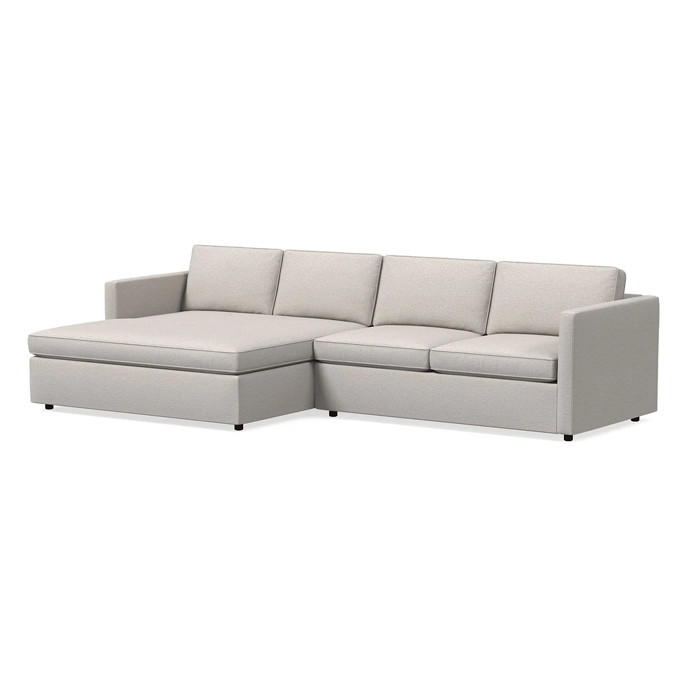 Harris Double Wide Chaise Sectional | Sofa With West Elm