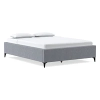 Upholstered Low Profile Bed Frame | West Elm