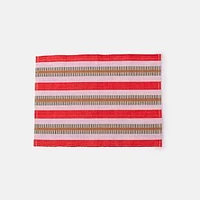 Upendo Handwoven Placemats, Red, Set of 4