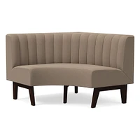 Novak Banquette - Vertical Channel Tufting | West Elm