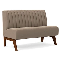 Novak Banquette - Vertical Channel Tufting | West Elm