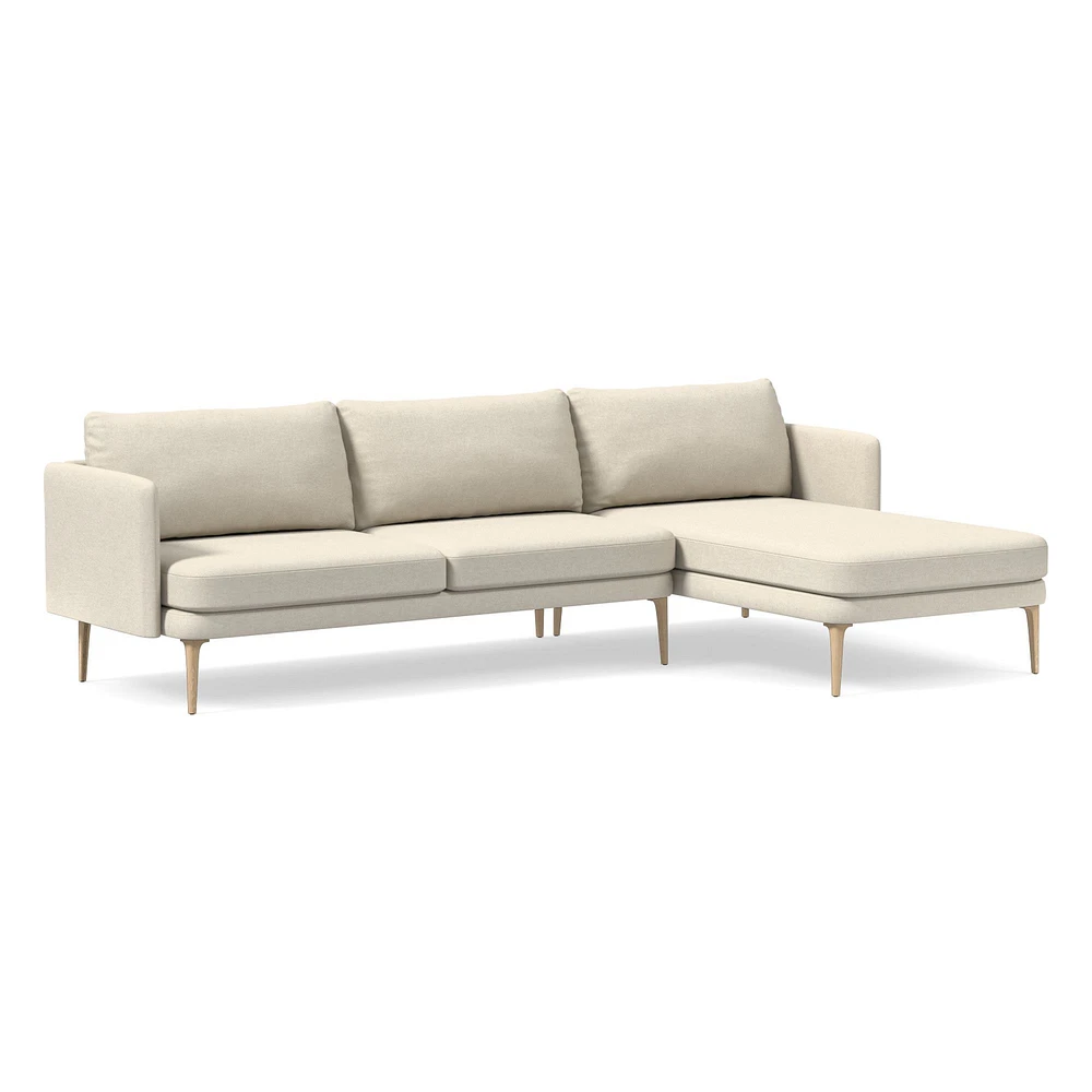 Auburn 2-Piece Chaise Sectional (107") | West Elm