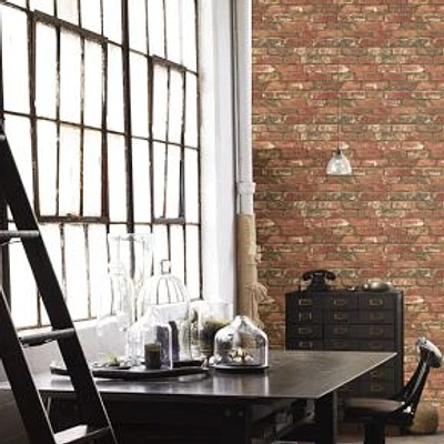 West End Brick Peel & Stick Wallpaper