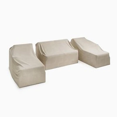 Portside Collection U-Shaped -Piece Sectional Protective Cover