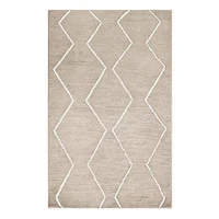 Chip and Dent:Baby Souk Rug, 5X8, Rug, Natural