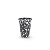 Crow Canyon Marble Splatter Enamel Drinking Glasses (Set of 4) | West Elm